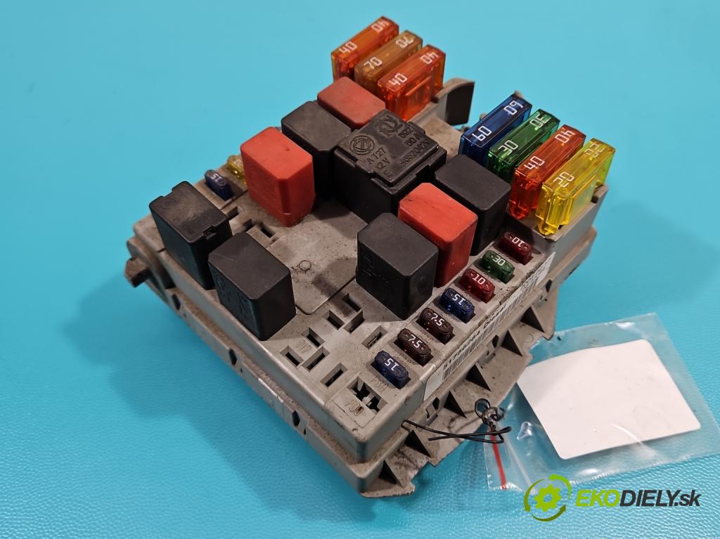 Fiat Doblo I 2001-2010 1.9 jtd 105 hp manual 77 kW 1910 cm3 5- skříňka pojistková 51756264 (Pojistkové skříňky)