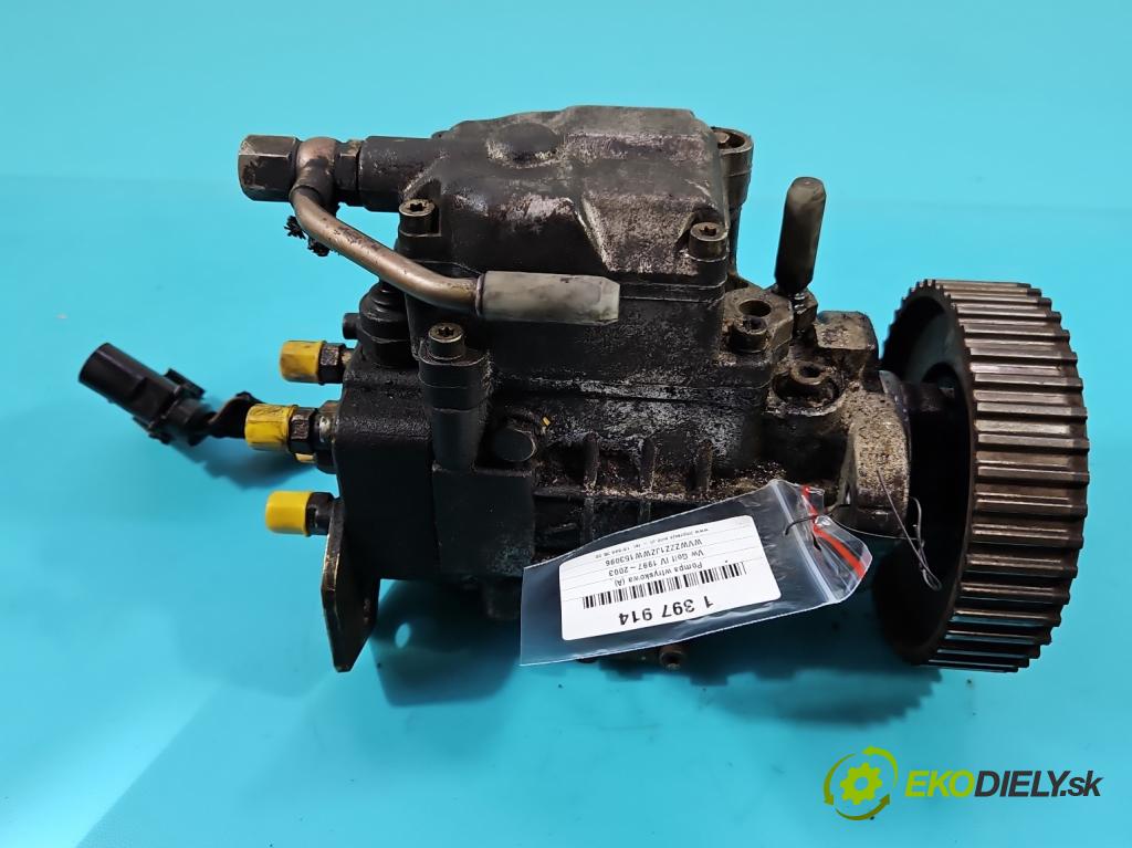 Vw Golf IV 1997-2003 1.9 sdi 68 HP manual 50 kW 1896 cm3 5- čerpadlo vstrekovacia 0460404972 (Vstrekovacie čerpadlá)