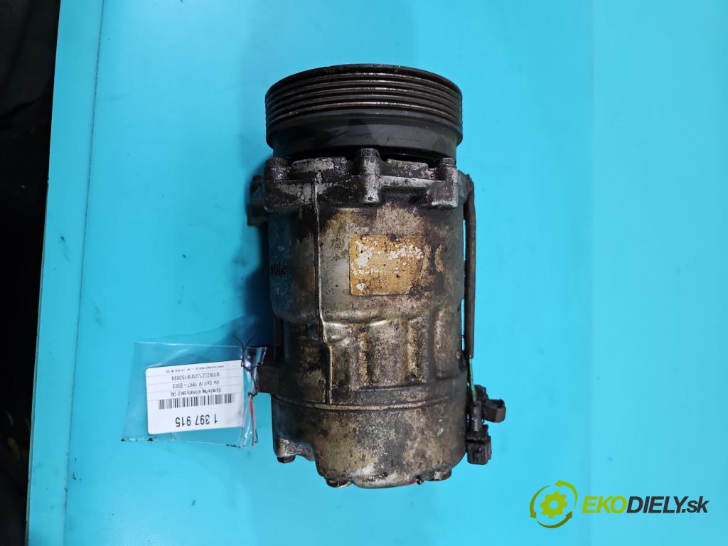 Vw Golf IV 1997-2003 1.9 sdi 68 hp manual 50 kW 1896 cm3 5- Kompresor: klíma  (Kompresory)