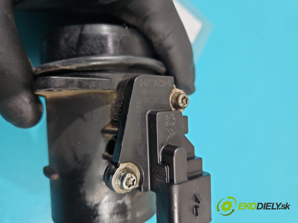 Peugeot 308 I 2007-2013 1.6 hdi 114 HP manual 84 kW 1560 cm3 5- průtokoměr: 9683282980 (Váhy vzduchu)