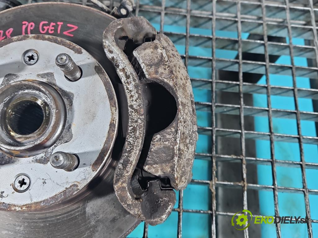 Hyundai Getz 1.1 12V 67KM manual 49 kW 1086 cm3 5- brzdič predné pravý  (Ostatné)