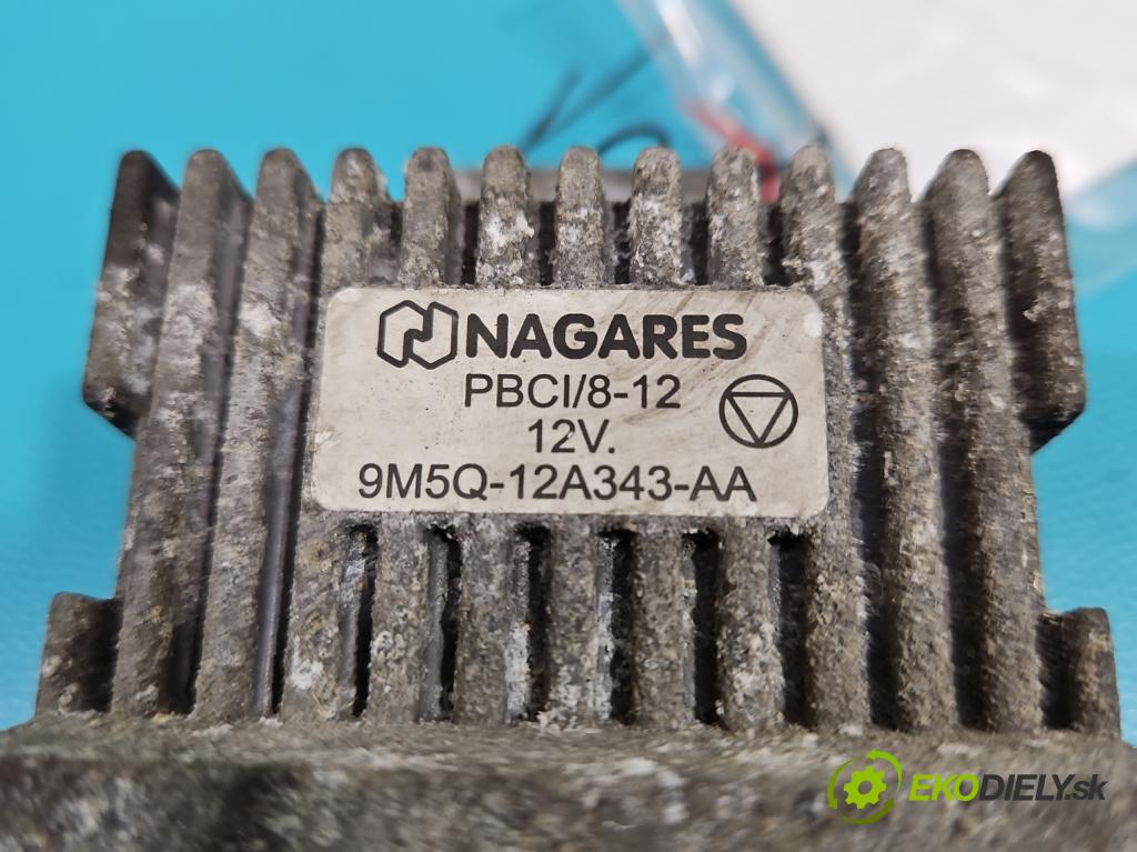Ford S-max 2.0 tdci 140 HP manual 103 kW 1997 cm3 5- Relé: svíčky: zařicích: 9M5Q-12A343-AA (Relé)