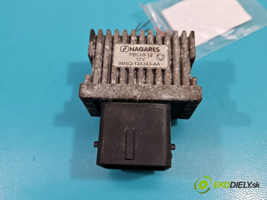 Ford S-max 2.0 tdci 140 HP manual 103 kW 1997 cm3 5- Relé: svíčky: zařicích: 9M5Q-12A343-AA (Relé)
