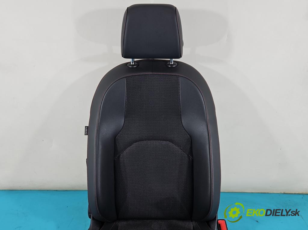 Seat Leon III 2012-2020 2.0 tdi 150 HP manual 110 kW 1968 cm3 5- Sedačka pravý  (Sedačky, sedadlá)