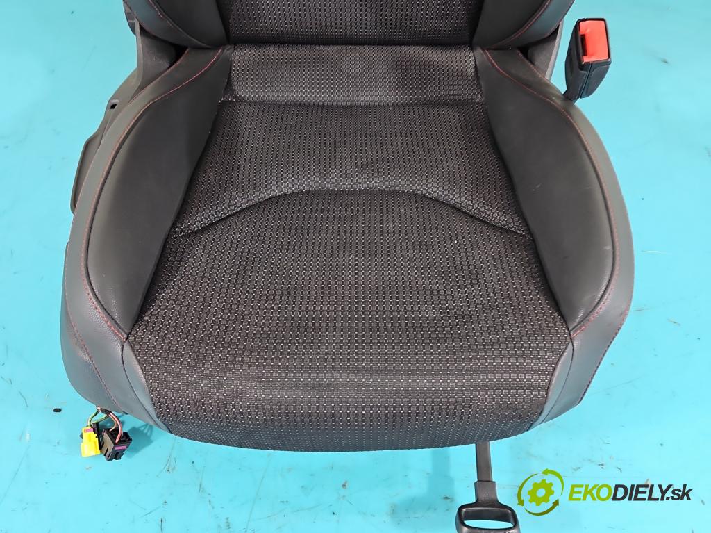 Seat Leon III 2012-2020 2.0 tdi 150 HP manual 110 kW 1968 cm3 5- Sedačka pravý  (Sedačky, sedadlá)