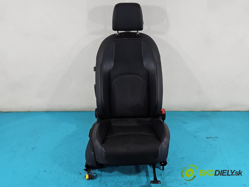 Seat Leon III 2012-2020 2.0 tdi 150 HP manual 110 kW 1968 cm3 5- Sedačka pravý  (Sedačky, sedadlá)