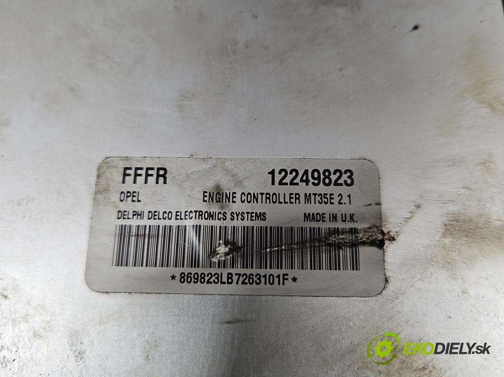 Opel Meriva A 2002-2010 1.6 16V 105 HP manual 77 kW 1598 cm3 5- riadiaca jednotka motora 12249823