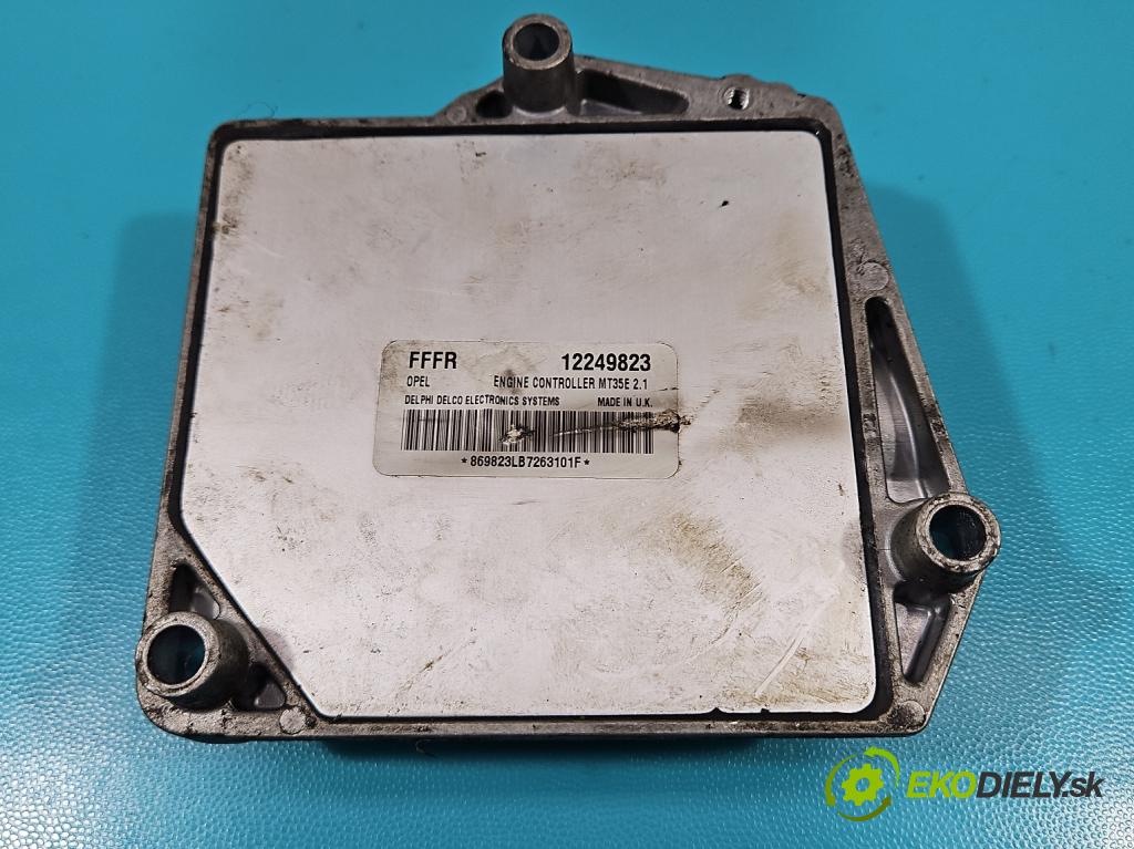Opel Meriva A 2002-2010 1.6 16V 105 HP manual 77 kW 1598 cm3 5- riadiaca jednotka motora 12249823