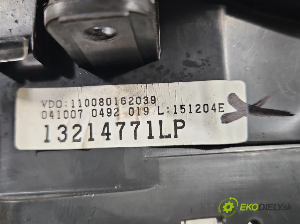 Opel Meriva A 2002-2010 1.6 16V 105 HP manual 77 kW 1598 cm3 5- riadiaca jednotka motora 12249823