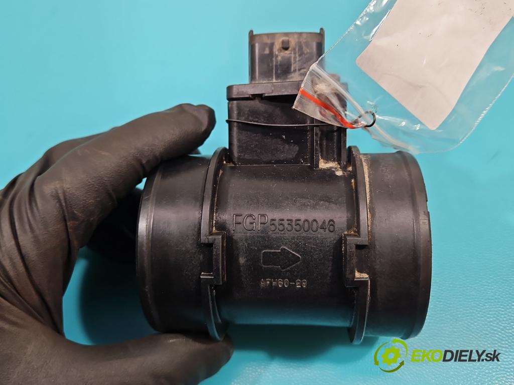 Opel Zafira B 2005-2014 1.9 cdti 120 HP manual 88 kW 1910 cm3 5- průtokoměr: 55350046 (Váhy vzduchu)