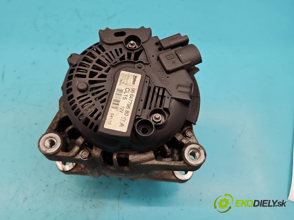 Peugeot 3008 I 2009-2016 1.6 hdi 111KM manual 82 kW 1560 cm3 5- Alternator 9664779680 (Alternátory)