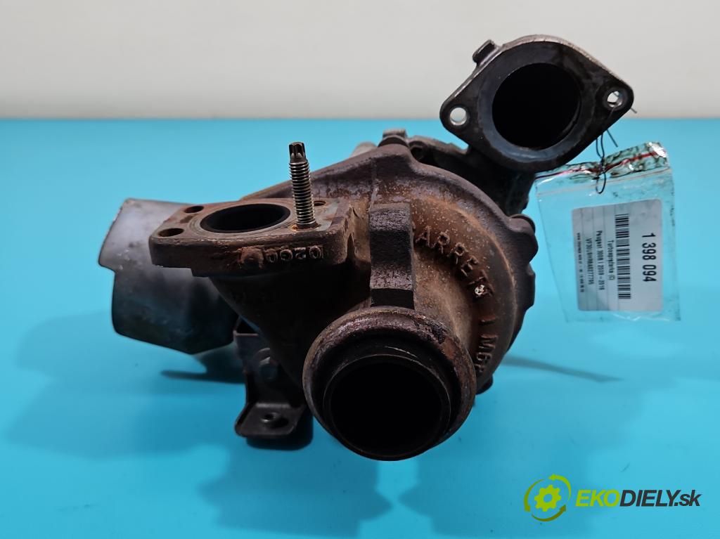 Peugeot 3008 I 2009-2016 1.6 hdi 111KM manual 82 kW 1560 cm3 5- turbodúchadlo, turbo 784011-5 (Turbodúchadlo (kompletné))