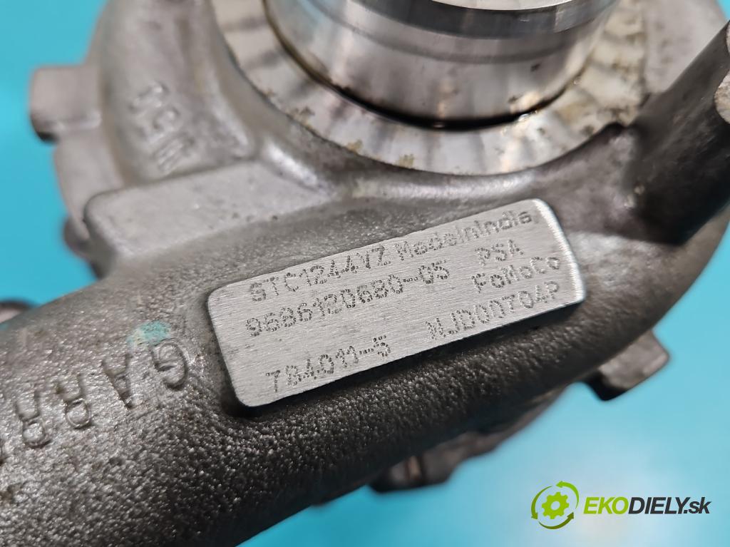 Peugeot 3008 I 2009-2016 1.6 hdi 111KM manual 82 kW 1560 cm3 5- turbodúchadlo, turbo 784011-5 (Turbodúchadlo (kompletné))