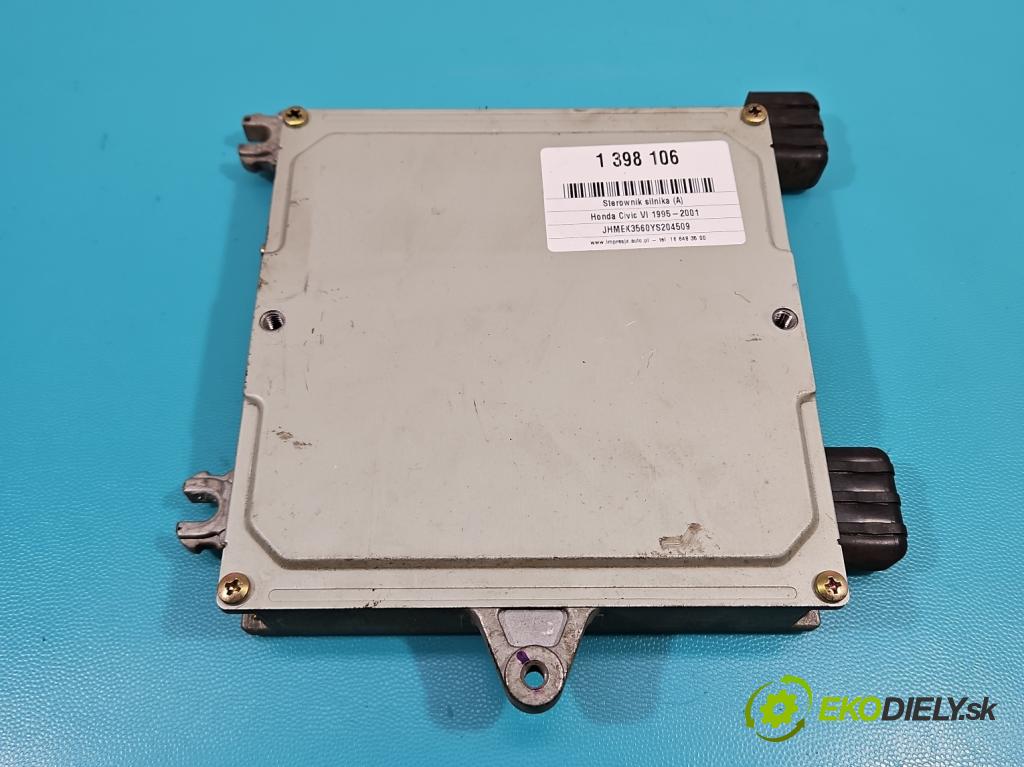 Honda Civic VI 1995-2001 1.5 16V 114 HP manual 84 kW 1493 cm3 4- riadiaca jednotka motora 37820-P2Y-G11