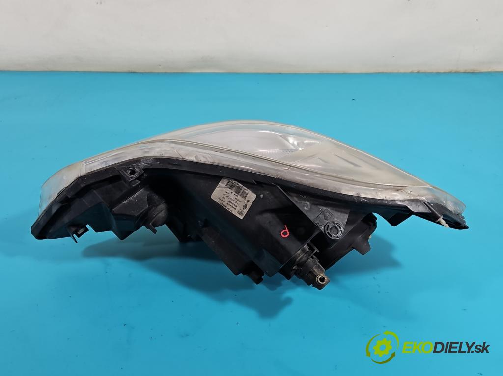 Renault Thalia II 2008-2013 1,2.0 16V 75 HP manual 55 kW 1149 cm3 4- Reflektor: pravý 8200700030 (Pravé)