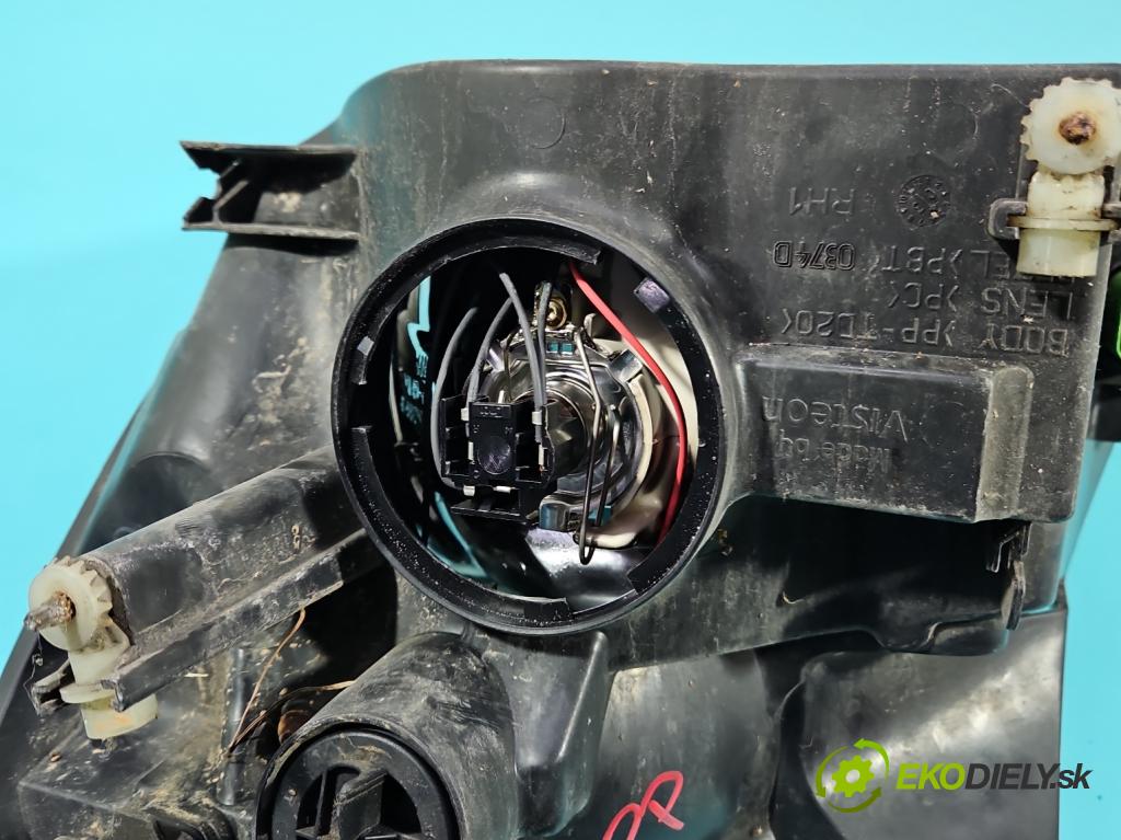 Ford Fiesta Mk6 2002-2008 1.4 16V 80 HP manual 59 kW 1388 cm3 5- Reflektor: pravý  (Pravé)