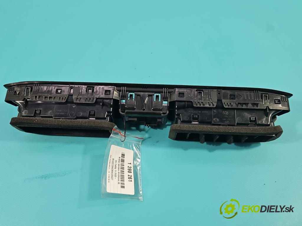 Vw Caddy IV 2020- 2.0 tdi 122 HP manual 90 kW 1968 cm3 5- Mřížka: kúrenia stredová 2K7815705K (Mriežky kúrenia (fukáre))