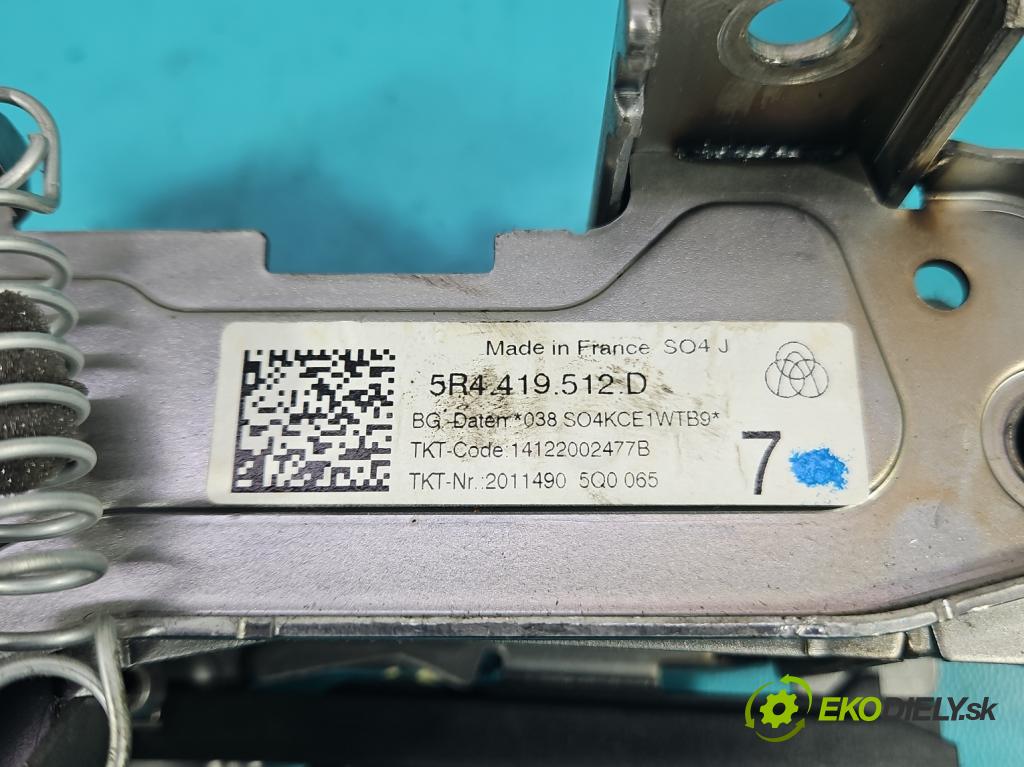 Vw Caddy IV 2020- 2.0 tdi 122 HP manual 90 kW 1968 cm3 5- Stĺpik volant 5R4419512D (Tyč riadenia (volantu))