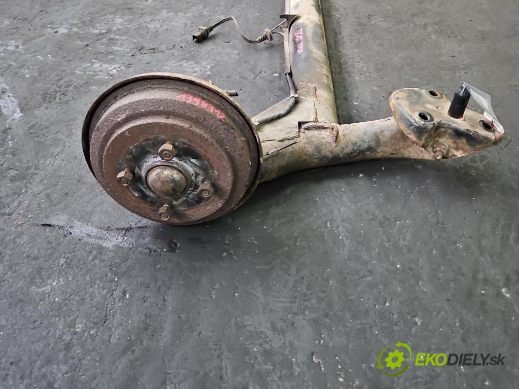 Ford Fiesta Mk6 2002-2008 1.4 16V 80 hp manual 59 kW 1388 cm3 5- zadní výztuha  (Výztuhy zadní)