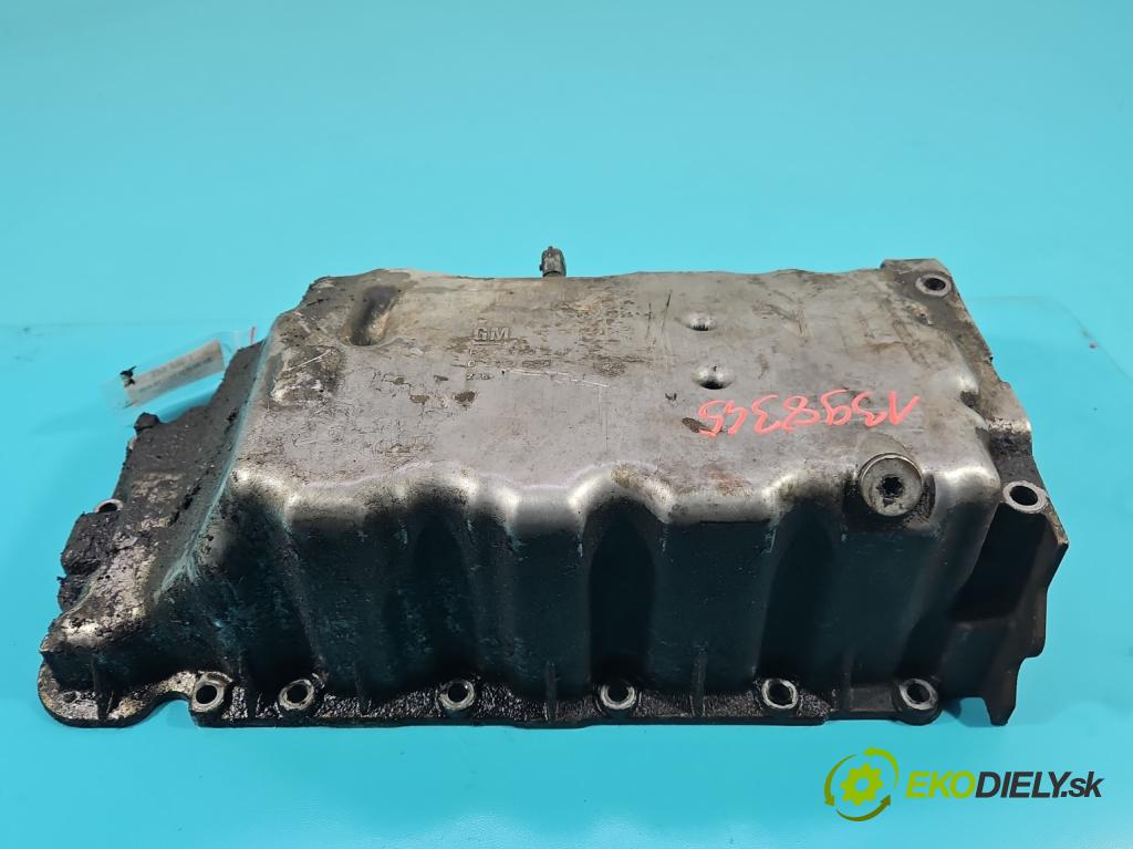 Opel Zafira A 1999-2005 2.2 dti 125 HP manual 92 kW 2172 cm3 5- vaňa olejová 0822680 (Olejové vane)