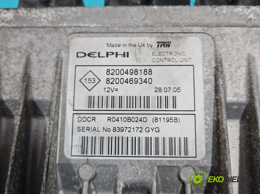 Renault Megane II 2003-2008 1.5 dci 82 HP manual 60 kW 1461 cm3 5- riadiaca jednotka motora 8200498188