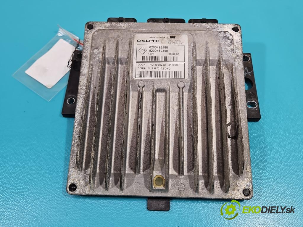 Renault Megane II 2003-2008 1.5 dci 82 HP manual 60 kW 1461 cm3 5- riadiaca jednotka motora 8200498188