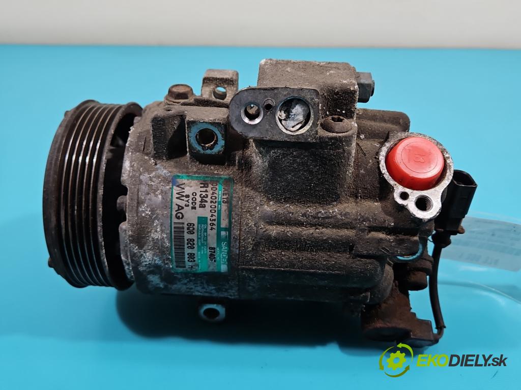 Vw Polo IV 9N 2001-2009 1.4 tdi 75 hp manual 55 kW 1422 cm3 3- Kompresor: klíma 6Q0820803H (Kompresory)