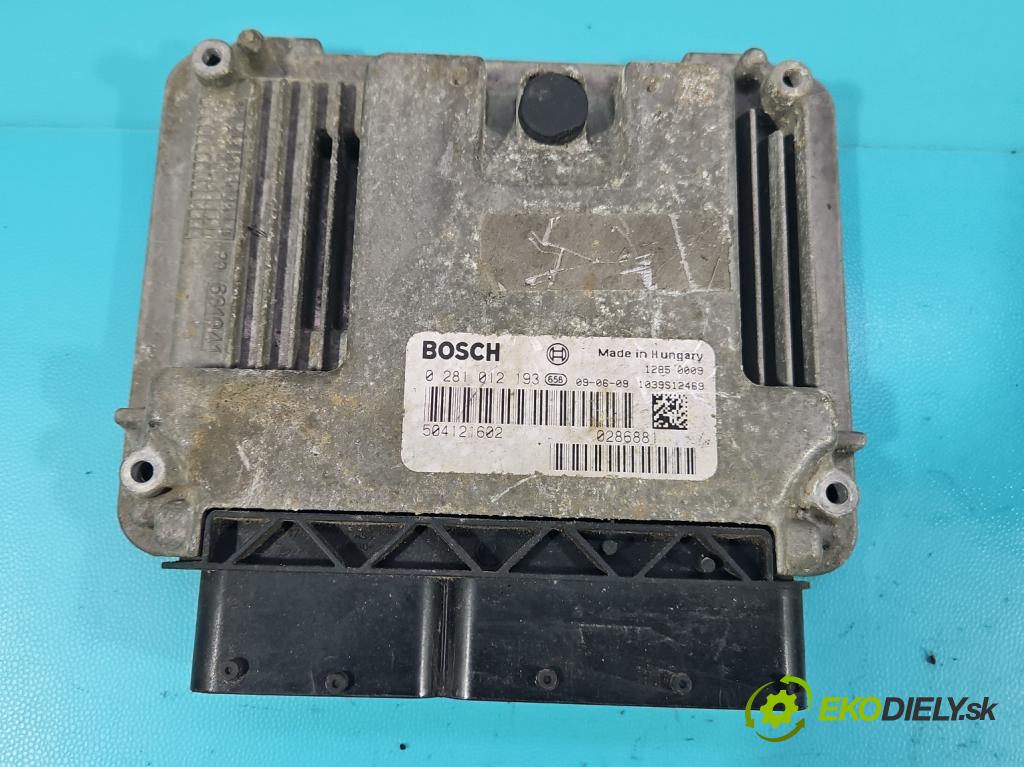 Iveco Daily IV 2006-2014 2.3 HPI 116 HP manual 85 kW 2287 cm3 5- riadiaca jednotka motora 0281012193