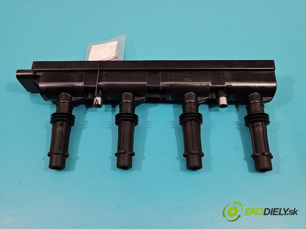 Chevrolet Aveo T300 2011-2014 1.2 16V 69KM manual 51 kW 1229 cm3 5- cievka zapaľovacia  (Zapaľovacie cievky, moduly)