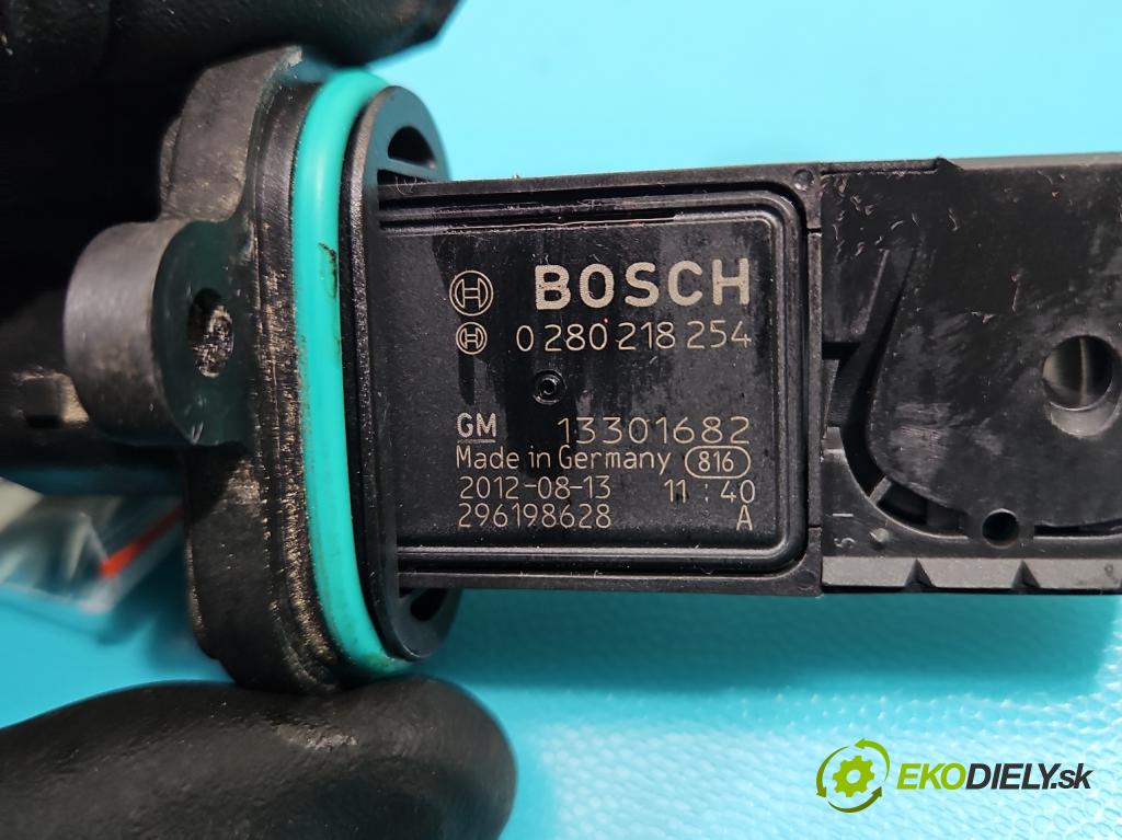 Chevrolet Aveo T300 2011-2014 1.2 16V 69KM manual 51 kW 1229 cm3 5- průtokoměr: 0280218254 (Váhy vzduchu)