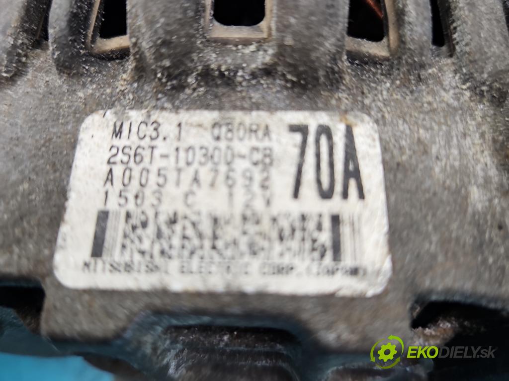Ford Fiesta Mk6 2002-2008 1.4 16V FXJA 80 hp manual 59 kW 1388 cm3 5- Alternator 2S6T-10300-CB (Alternátor)