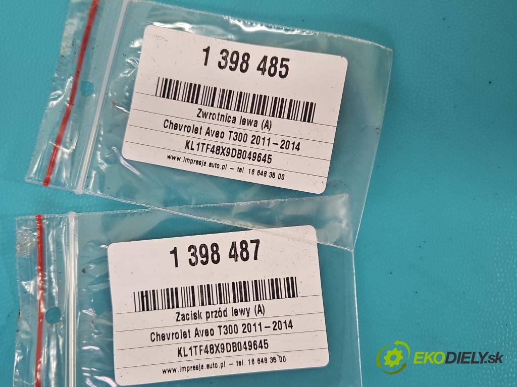 Chevrolet Aveo T300 2011-2014 1.2 16V 69KM manual 51 kW 1229 cm3 5- náboj ľavé (Náboje)