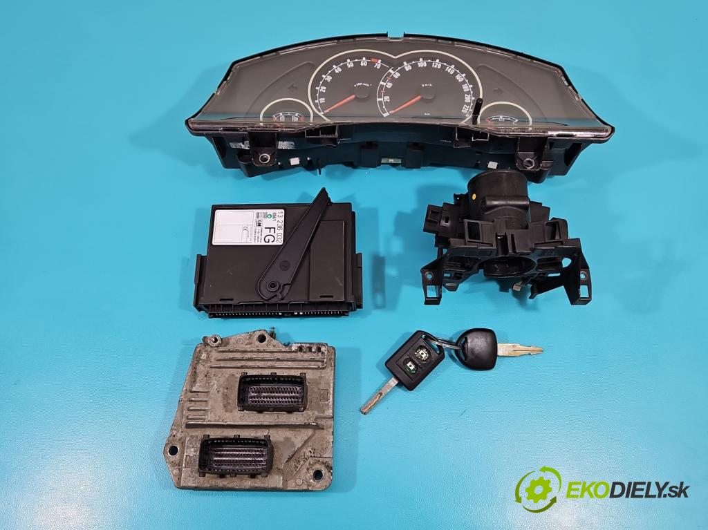 Opel Meriva A 2002-2010 1.6 16V 105 HP manual 77 kW 1598 cm3 5- riadiaca jednotka motora 12249823