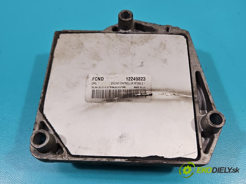 Opel Meriva A 2002-2010 1.6 16V 105 HP manual 77 kW 1598 cm3 5- riadiaca jednotka motora 12249823