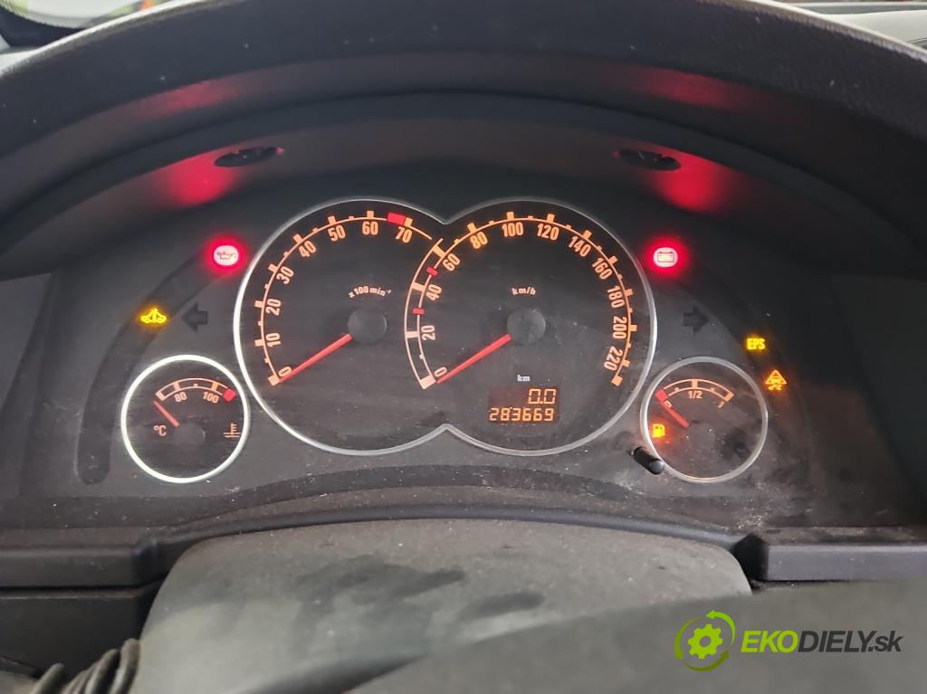 Opel Meriva A 2002-2010 1.6 16V 105 HP manual 77 kW 1598 cm3 5- riadiaca jednotka motora 12249823