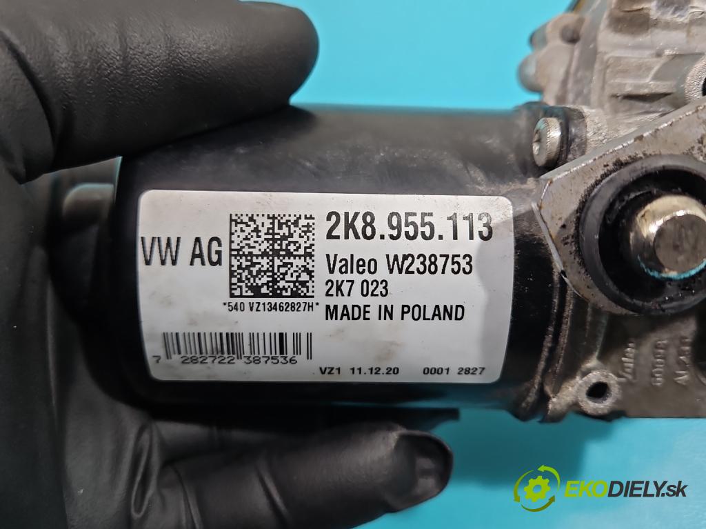 Vw Caddy IV 2020- 2.0 tdi 122 hp manual 90 kW 1968 cm3 5- motor stěračů přední 2K8955113