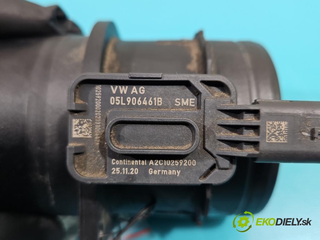Vw Caddy IV 2020- 2.0 tdi 122 HP manual 90 kW 1968 cm3 5- průtokoměr: 05L90641B (Váhy vzduchu)