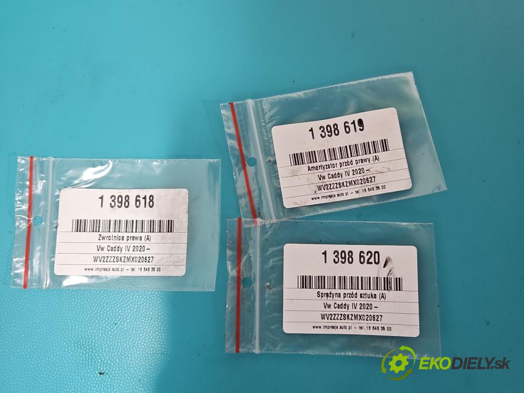 Vw Caddy IV 2020- 2.0 tdi 122 HP manual 90 kW 1968 cm3 5- náboj pravé (Náboje)