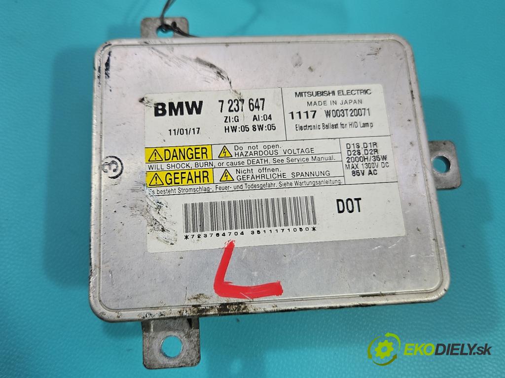 Bmw 5 F10 2010-2017 3.0d 258 HP automatic 190 kW 2993 cm3 5- střídač: xenon 7237647 (Riadiace jednotky xenónu)