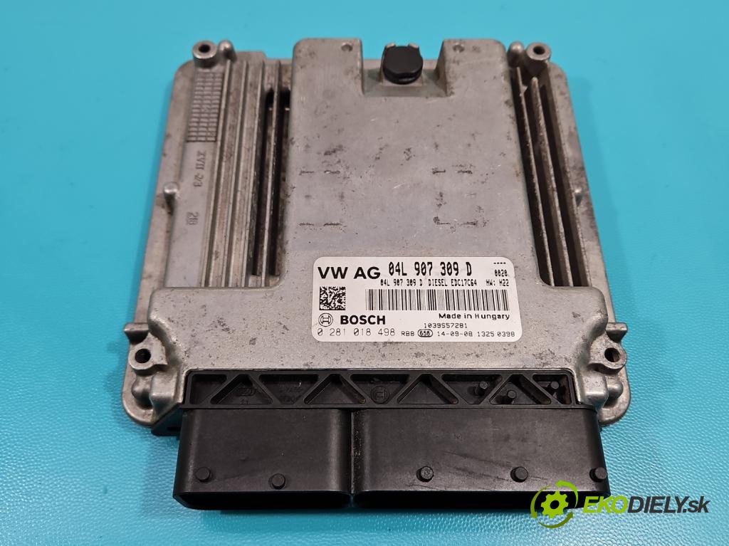 Seat Leon III 2012-2020 2.0 tdi 150 HP manual 110 kW 1968 cm3 5- riadiaca jednotka motora 04L907309D