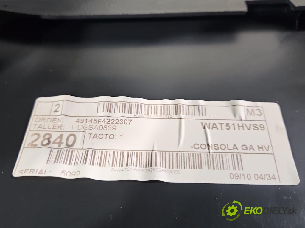 Seat Leon III 2012-2020 2.0 tdi 150 HP manual 110 kW 1968 cm3 5- operadlo 49145F4222307 (Lakťové opierky)