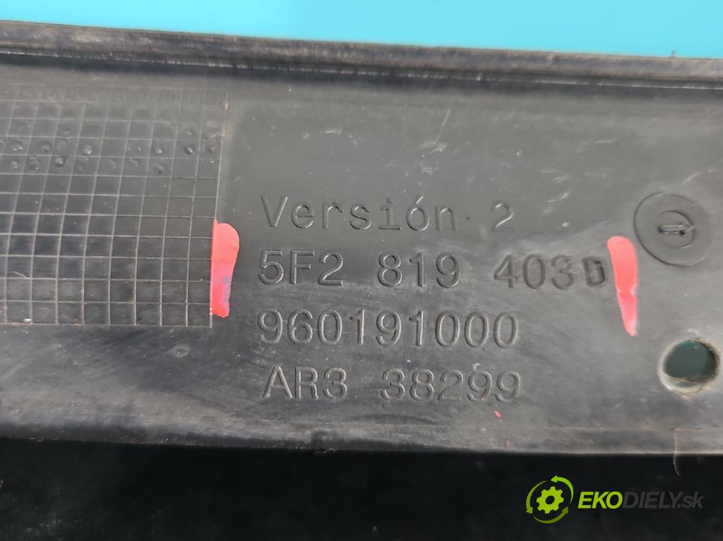 Seat Leon III 2012-2020 2.0 tdi 150 HP manual 110 kW 1968 cm3 5- torpédo 5F2819403D (Torpéda)