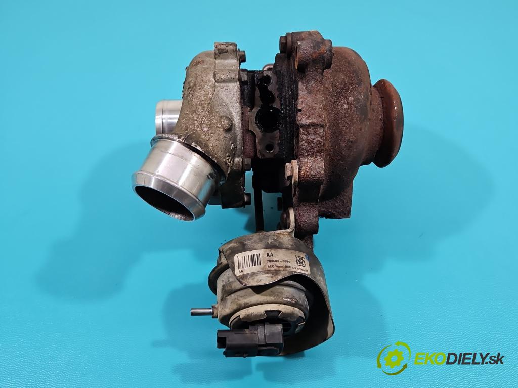 Ford S-max 2.0 tdci 140 hp manual 103 kW 1997 cm3 5- Turbodmychadlo 783583-4 (Turbodúchadla (kompletní))