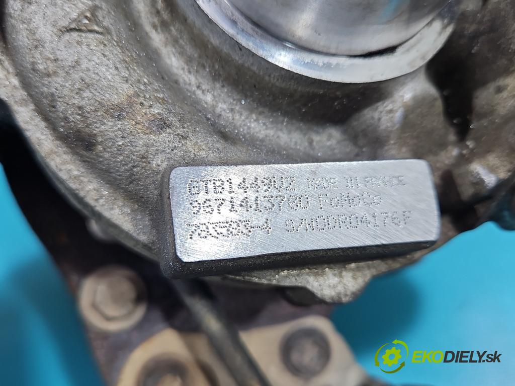 Ford S-max 2.0 tdci 140 hp manual 103 kW 1997 cm3 5- Turbodmychadlo 783583-4 (Turbodúchadla (kompletní))