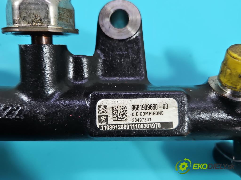 Ford S-max 2.0 tdci 140 HP manual 103 kW 1997 cm3 5- lišta vstrekovacia 9663305480 (Vstrekovacie lišty)