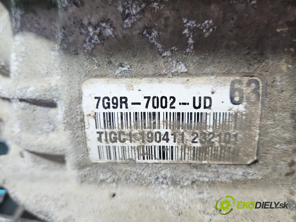 Ford S-max 2.0 tdci 140 HP manual 103 kW 1997 cm3 5- prevodovka stupeň,rýchlosť manual 7G9R-7002-UD