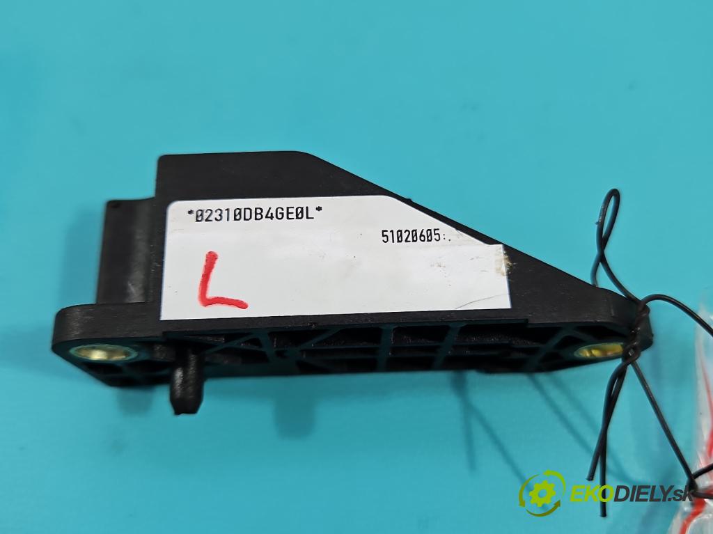 Vw Passat B5 1995-2005 1.9 tdi 101 HP manual 74 kW 1896 cm3 4- snímač šokovat: 6Q0909606 (Snímače nárazu)