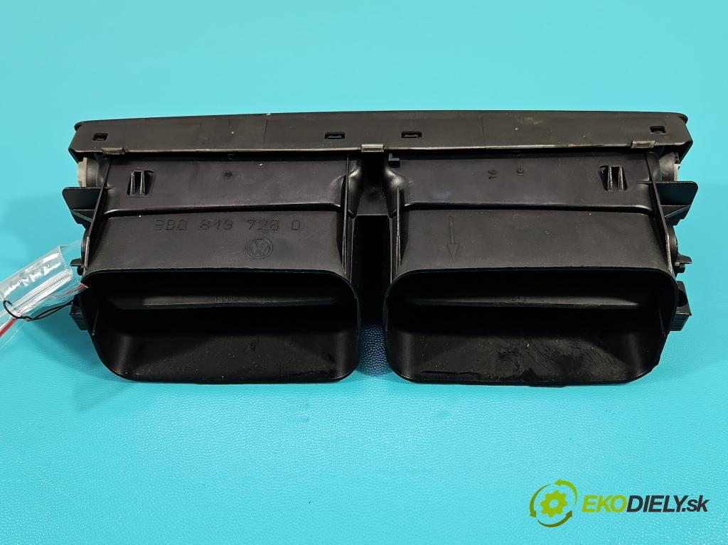 Vw Passat B5 1995-2005 1.9 tdi 101 HP manual 74 kW 1896 cm3 4- Mřížka: kúrenia stredová  (Mriežky kúrenia (fukáre))