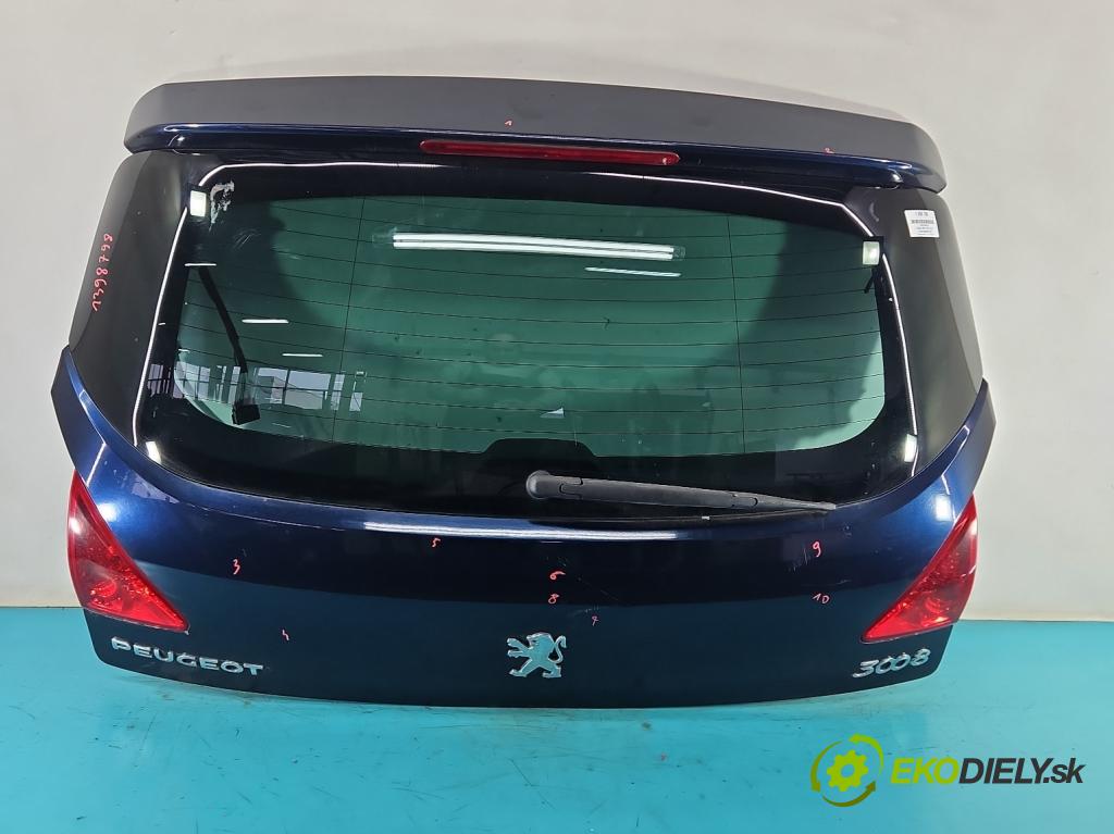 Peugeot 3008 I 2009-2016 1.6 hdi 111KM manual 82 kW 1560 cm3 5- zadní kufrové dveře (Zadní kapoty)