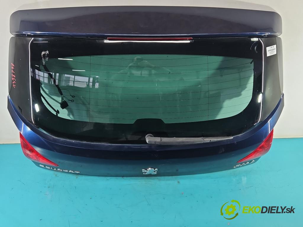 Peugeot 3008 I 2009-2016 1.6 hdi 111KM manual 82 kW 1560 cm3 5- zadní kufrové dveře (Zadní kapoty)